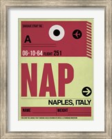 Framed APF Naples Luggage Tag II