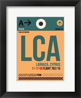 Framed LCA Cyprus Luggage Tag I