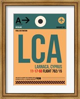 Framed LCA Cyprus Luggage Tag I