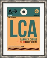 Framed LCA Cyprus Luggage Tag I