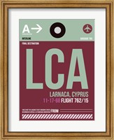 Framed LCA Cyprus Luggage Tag II