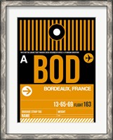 Framed BOD Bordeaux Luggage Tag II