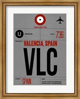 Framed VLC Valencia Luggage Tag I