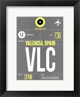 Framed VLC Valencia Luggage Tag II
