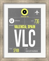 Framed VLC Valencia Luggage Tag II