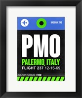 Framed PMO Palermo Luggage Tag II