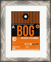 Framed BOG Bogota Luggage Tag II