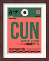 Framed CUN Cuncun Luggage Tag II