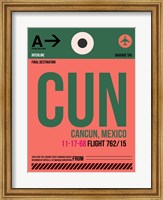 Framed CUN Cuncun Luggage Tag II