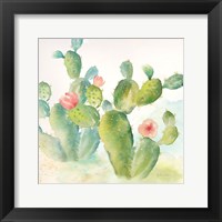 Framed Cactus Garden III