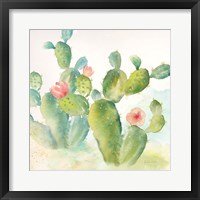 Framed Cactus Garden III