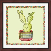 Framed Rainbow Cactus IV
