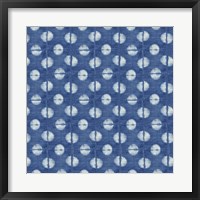 Framed Blue Shibori II