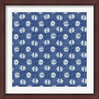 Framed Blue Shibori II