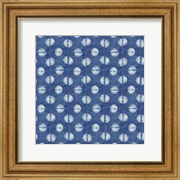 Framed Blue Shibori II