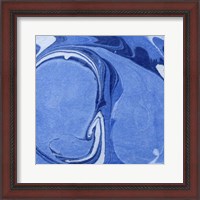 Framed Blue Marble Quad III