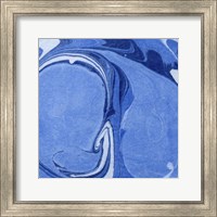 Framed Blue Marble Quad III