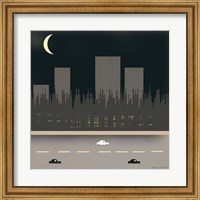 Framed Nightime in the City I