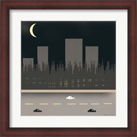 Framed Nightime in the City I