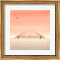 Framed Cactus Desert II
