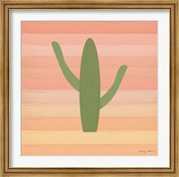 Framed Cactus Desert III