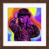 Framed Pop Art Tom Petty