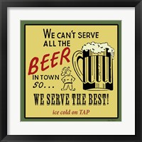 Framed 'Best Beer' border=