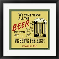 Framed 'Best Beer' border=