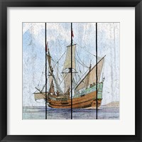 Framed Nautical Ships-C