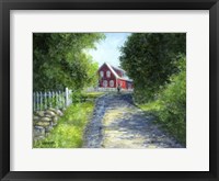 Framed Another Red House