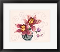 Framed Happy Orchids