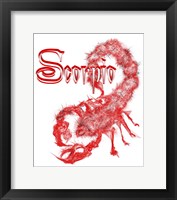 Framed Scorpio