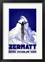 Framed Zermatt Switzerland