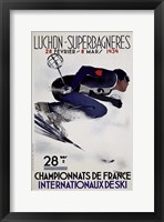 Framed Luchon Superbagneres 1939