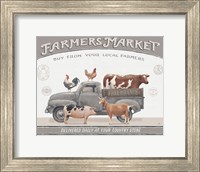 Framed Vintage Farm I v2