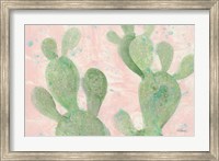 Framed Cactus Panel III