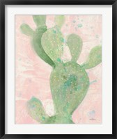Framed Cactus Panel II