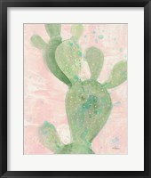 Cactus Panel II Framed Print