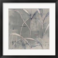 In the Garden III Gray Framed Print