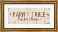 Framed Farm Patchwork XIV
