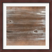 Framed Wood Panel V