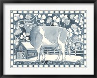 Framed Farm Life II Stripe Border