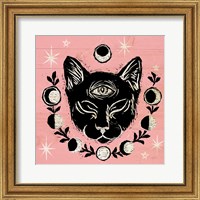 Framed Mystical Halloween Pink IV