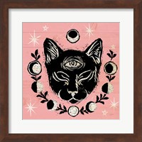 Framed Mystical Halloween Pink IV