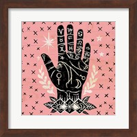 Framed Mystical Halloween Pink I