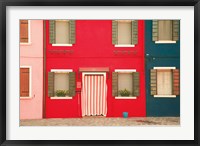 Framed Windows of Burano VI