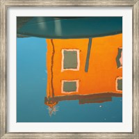 Framed Reflections of Burano VII