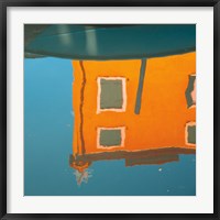 Framed Reflections of Burano VII