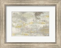 Framed Blooming Day Golden Grey