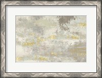 Framed Blooming Day Golden Grey